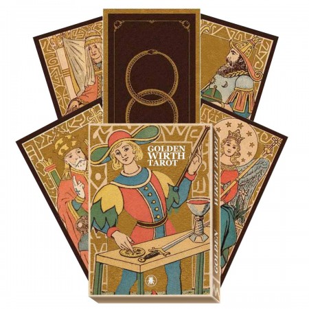 Golden Wirth Taro Kortos Lo Scarabeo